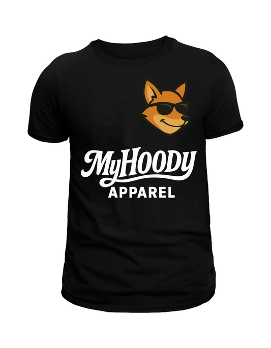 MyHOODy Apparel Fox Logo Tee (Black)