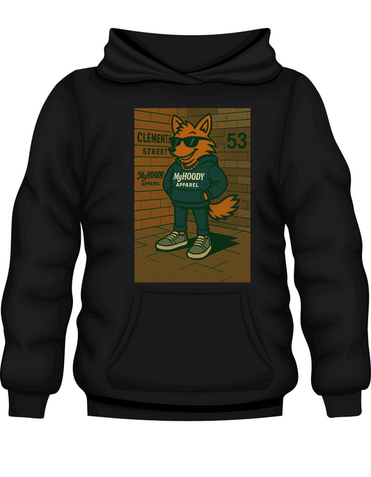 Foxx Clements Street Hoodie (Black)