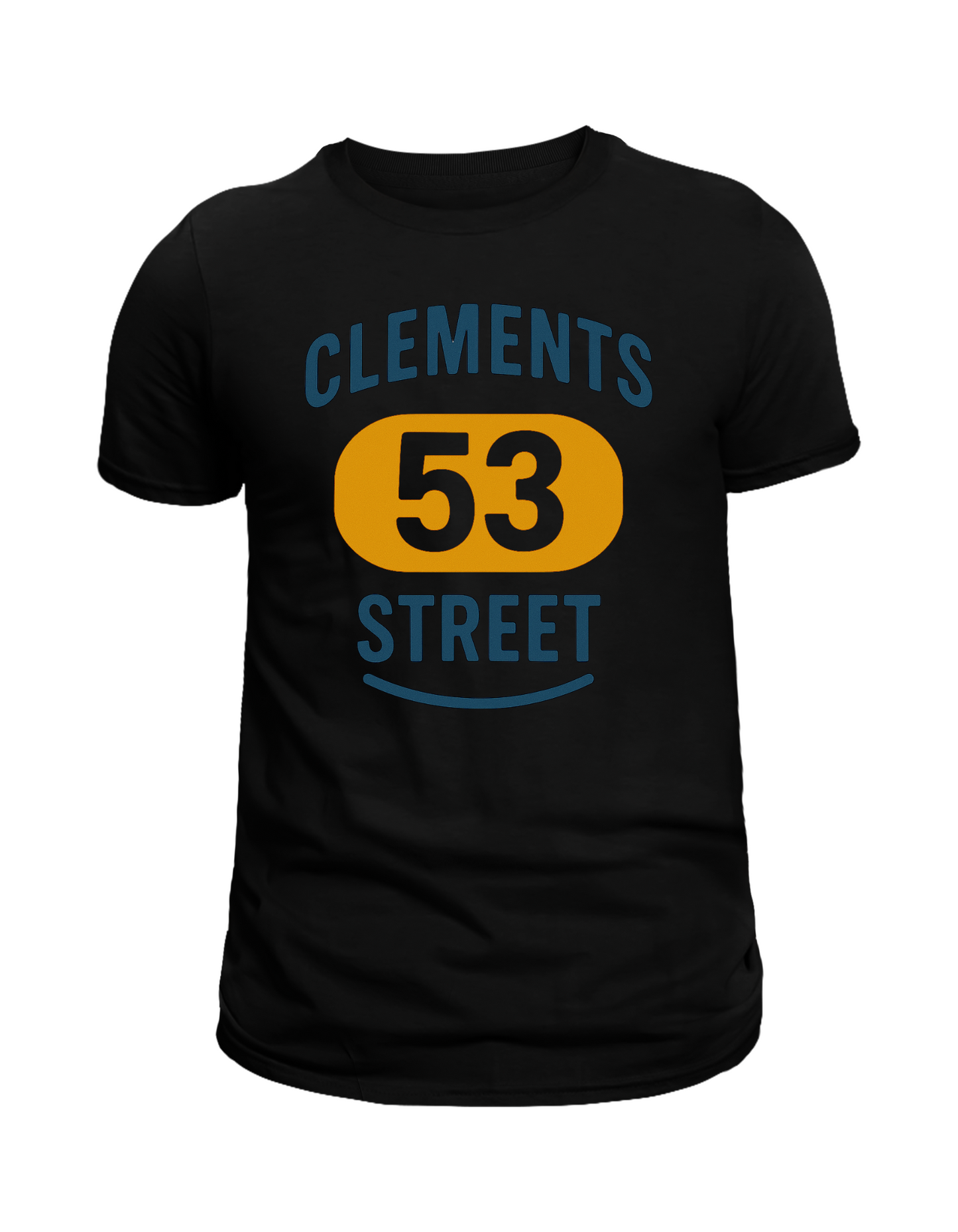 Clements Street 53 Tee (Black)