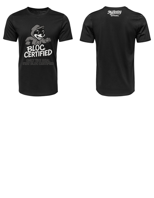 Bloc Certified Tee (White/Black)